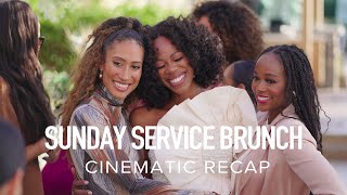 Yvonne Orji Sunday Service Brunch Cinematic Recap [upl. by Subocaj862]