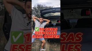 ✅10 ACCESORIOS IMPRESCINDIBLES para CAMPER [upl. by Means655]