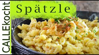 Beste Spätzle selbst gemacht  Kaufst du noch Oder schabst Du schon [upl. by Jos253]