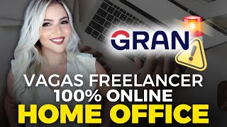 GRAN CURSOS CONTRATANDO REVISOR ONLINE E TRANSCRITOR HOME OFFICE FREELANCER  Mari Rel [upl. by Tad436]