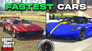 Top 10 FASTEST CARS in GTA 5 Online UPDATED 2023 [upl. by Adlev]