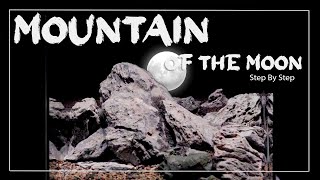 Mountain Of The Moon Aquascape  চাঁদের পাহাড়  Step By Step [upl. by Sears]