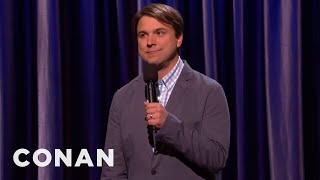 Andy Woodhull StandUp 032615  CONAN on TBS [upl. by Pooley]