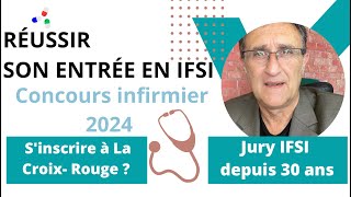 Sinscrire dans un IFSI de La CroixRouge ou pas [upl. by Alinoel]