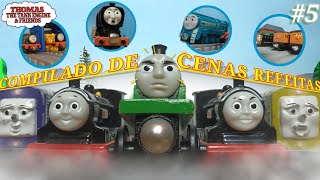 Compilado de Cenas Refeitas Histórias Magnificas Bônus e Blues Special  Thomas e seus amigos 5 [upl. by Ami133]