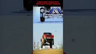 💥 Automobile Suspension System Working Principle Analysis shorts [upl. by Nguyen]