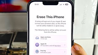 How To Factory Reset iPhone iOS 17 [upl. by Ynnel]