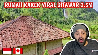 Sangat Langka Kampung Di Bawah Curug Di Lereng Bukit Di Dekat Hutan  MR Halal Reaction [upl. by Dolli]