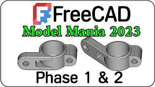 Weekend Special Build a Complex Parametric Model in FreeCAD Part 1 [upl. by Ahsenra]