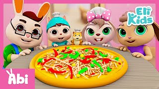 Pizza Song  Fun Educational Songs amp Nursery Rhymes  Eli Kids [upl. by Callery]