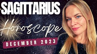 SAGITTARIUS DECEMBER 2023 HOROSCOPE [upl. by Aihsemot]