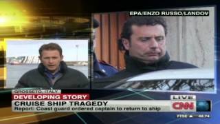 Costa Concordia captain under fire [upl. by Dory]