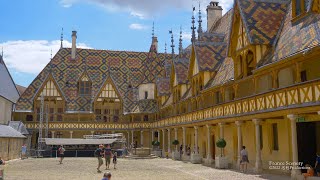 4K HôtelDieu de Beaune CôtedOr FRANCE フランス [upl. by Longmire]