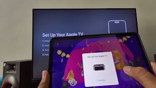 Apple TV 4K  Unboxing and Setup with IpadIPhone 2024 [upl. by Aeslahc]