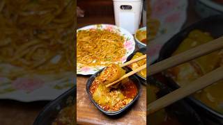 Famous Tibetan food “Laphing” streetfood food tibetanfood sikkimfood ytshorts youtubeshorts [upl. by Yanrahs]