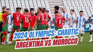 Olympics 2024 Argentina vs Morocco  Match Highlight [upl. by Oremodlab777]