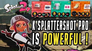 Splatoon 2  Ranked with Kensa Splattershot Pro [upl. by Heisel]