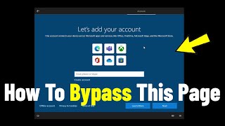 Bypass Windows 10 Microsoft Account Signin during installation  How To Avoid Microsoft Account Page [upl. by Clothilde298]