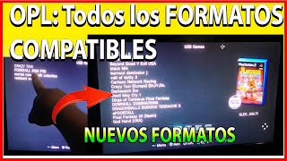 💥OPL PS2 🔴TODOS LOS FORMATOS COMPATIBLES ✨nuevos formatos [upl. by Aihsoj]