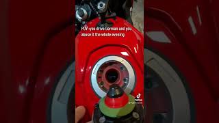 POV you drive German and you abuse it the whole evening fy funny motorrad motorcycle viralvideo [upl. by Dnomde]