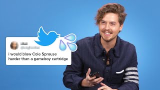 Cole Sprouse Reads Thirst Tweets [upl. by Notyard]