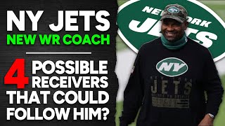 Jets Hire New WR Coach  4 Free Agent WRs that Could Follow Him [upl. by Yetac417]