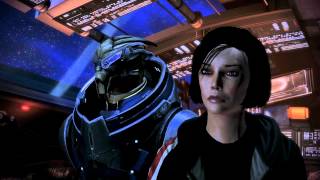 Mass Effect 3 Garrus Romance 6 PostTuchanka comment v3 Shepard killed Mordin [upl. by Ardnassac]