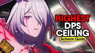 The BEST Guide to MAXIMIZE Acheron  Relics Light Cones Teams [upl. by Anaela]