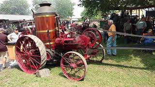 Westinghouse Steam Engine running 2017 at Rough and Tumble [upl. by Beitch]