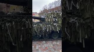 NATO tanks soldiers Estonian army 2024 in Tallinn Independence Day independenceday nato tanks [upl. by Eentihw588]