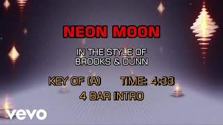 Brooks amp Dunn  Neon Moon Karaoke [upl. by Herb]