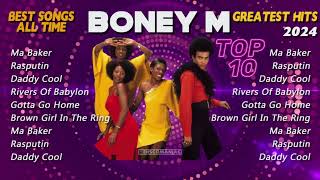 Boney M 2024 MIX Greatest Hits  Rasputin Ma Baker Daddy Cool Rivers Of Babylon [upl. by Alake524]