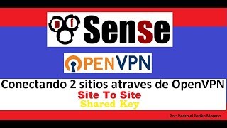 Video 13 Pfsense OpenVPN Site 2 Site Shared Key [upl. by Bridget]