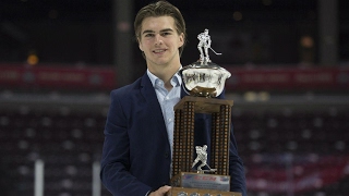 Hischier at NHL Combine I want to play exactly like Datsyuk [upl. by Courtund131]