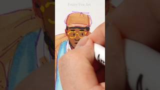 Day 4 Anatomy drawing from photos TylerTheCreator art sketch [upl. by Danelle]