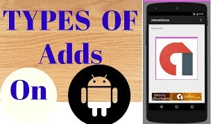 Types of ads in android [upl. by Camille]