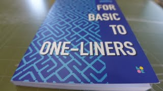 For Basic to One Liners Book [upl. by Chadd]