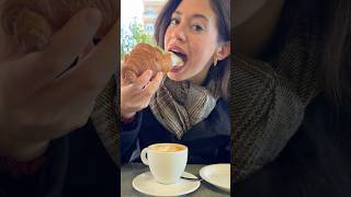 NAMO ITALIAN BREAKFAST 🥐😋 foodreview lifeinitaly italianbreakfast italianmeal shesthetea [upl. by Gladis]