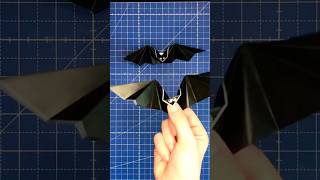 Flatternde Fledermaus basteln 🦇  Halloween Anfänger DIY  Halloween Deko Idee  Origami Fledermaus [upl. by Deelaw561]