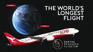 The Worlds LONGEST Flight  QANTAS London to Sydney [upl. by Arrais]