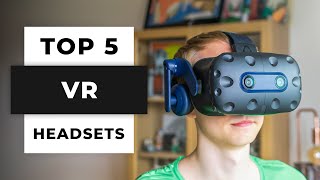 TOP 5 Best VR Headsets 2024 [upl. by Wehttam215]