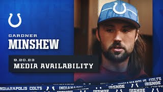 September 20 2023  Gardner Minshew Media Availability [upl. by Greenwell919]