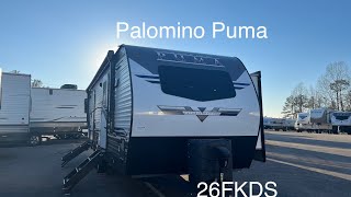 2022 Palomino Puma 26FKDS [upl. by Eded]