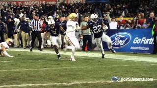 Penn State Football  Pinstripe Bowl Enhanced Game Highlight [upl. by Engen771]