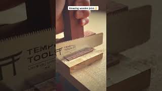 How to install Amazing wooden ￼T joints 2 Peace woodwork diy shorts trend trending wooden [upl. by Ethbin]