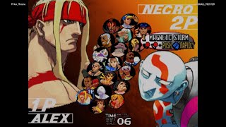 Street Fighter 30th Anniversary Collection SF3 Online Ranking Necro 3 PS5 Gameplay [upl. by Haskins766]