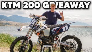 KTM 200 Giveaway Livestream [upl. by Aleusnoc451]