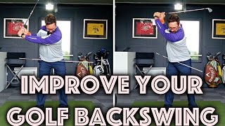 Improve Your Golf Backswing Rotation [upl. by Stu]