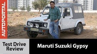 Maruti Suzuki Gypsy Test Drive Review  Autoportal [upl. by Fisk]