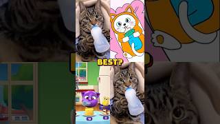 Tom Wants Drink Milk 😂 Animation Meme shorts memes mytalkingtom2 [upl. by Sallyann770]